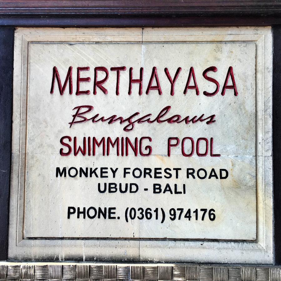 Merthayasa Bungalows 우붓 외부 사진